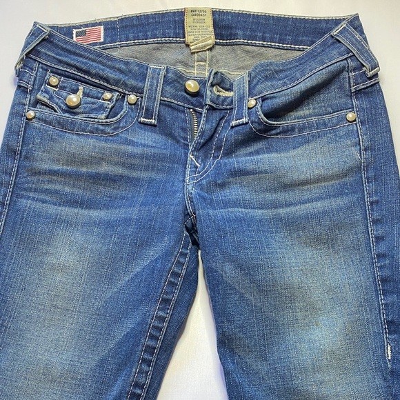 True Religion Women's Blue Skinny Jeans - Picture 4 of 9